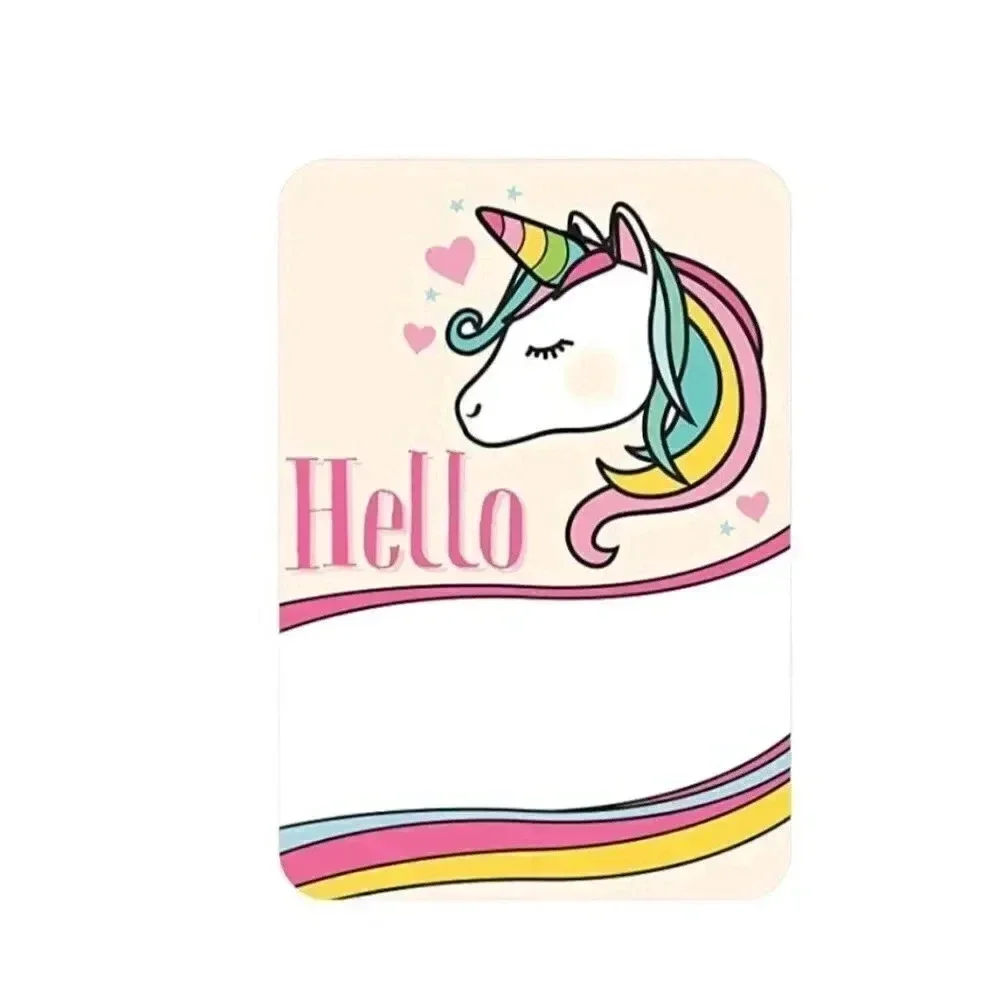 Avery Premium Rainbow Unicorn Name Tags, No Lift N